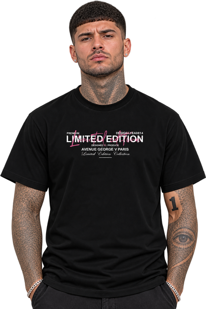 Avenue Greoge - V Pink/Black shirt