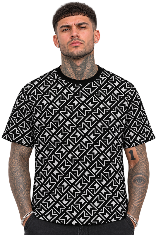 MONCL€R Pattern - Black shirt